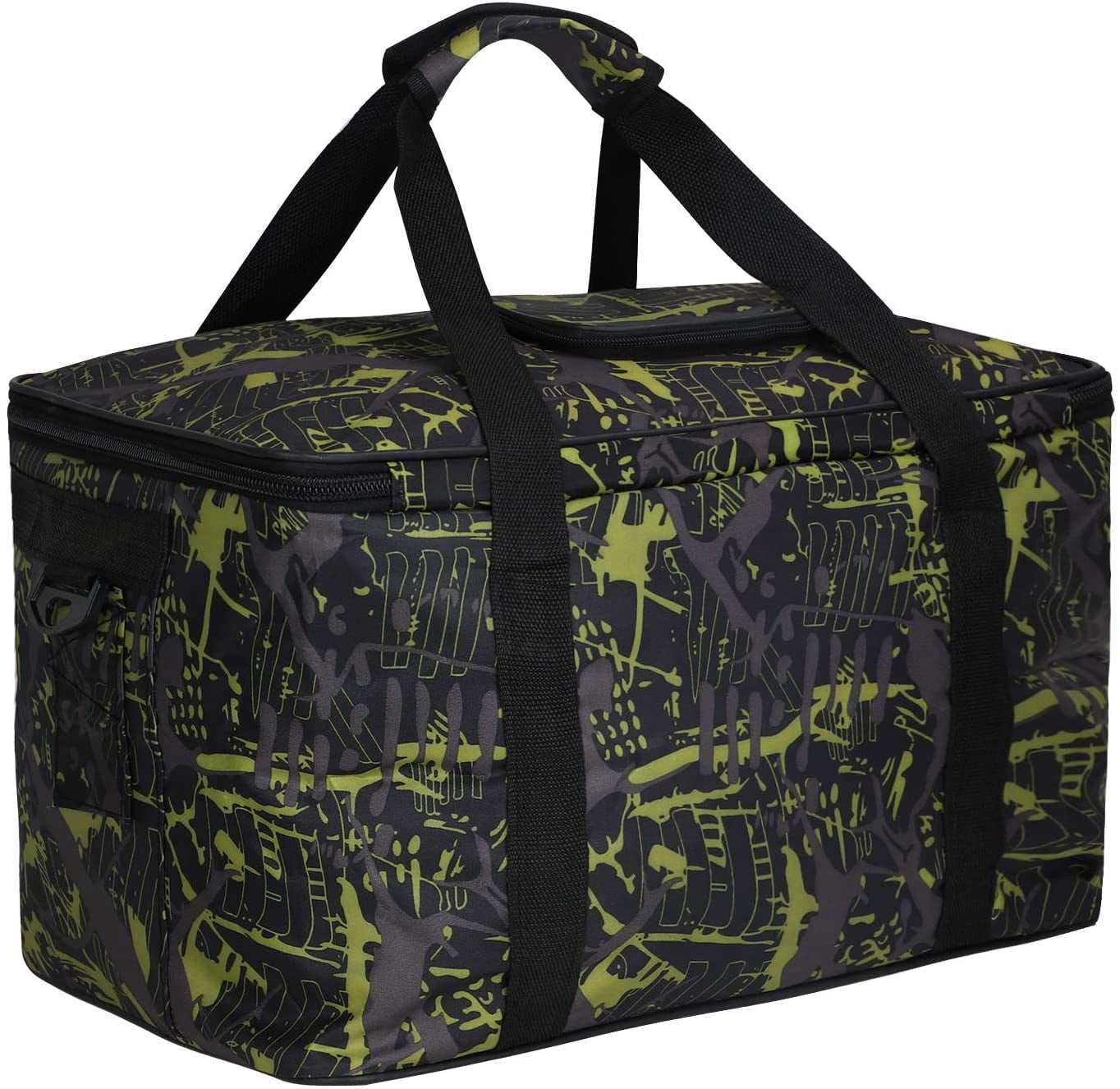 Large Capacity Art Supply Organizer Tote Bag – Padded Craft Storage with Adjustable Shoulder Strap, Foldable Travel Caddy for Brushes, Markers, Sketchbook, Watercolor Palette & More