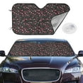thumbnail image 2 of Fotbe Valentine'S Day Car Windshield Sunshade | Sun Visor Protector Front Window Shade, Keeps Out UV Rays, Keeps Your Vehicle Cool-Medium, 2 of 7