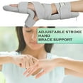 Resting Hand Splint Stroke Hand Splint Adjustable for Sprains Men and