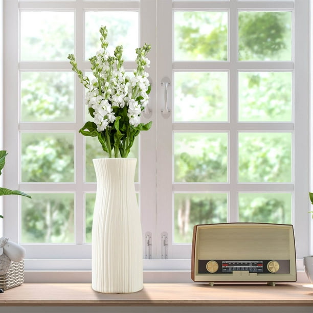 Jarrones, macetas, jardineras, contenedores de plástico para plantas, jarrones decorativos, jarrones para flores, jarrones modernos para decoración del hogar, estantes para ramos, bodas, contenedores