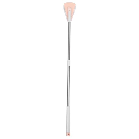 KALLORY Tile Cleaning Brush ABS Pink Household Cleaning Accessory Bathroom Cleaning 1Pcs