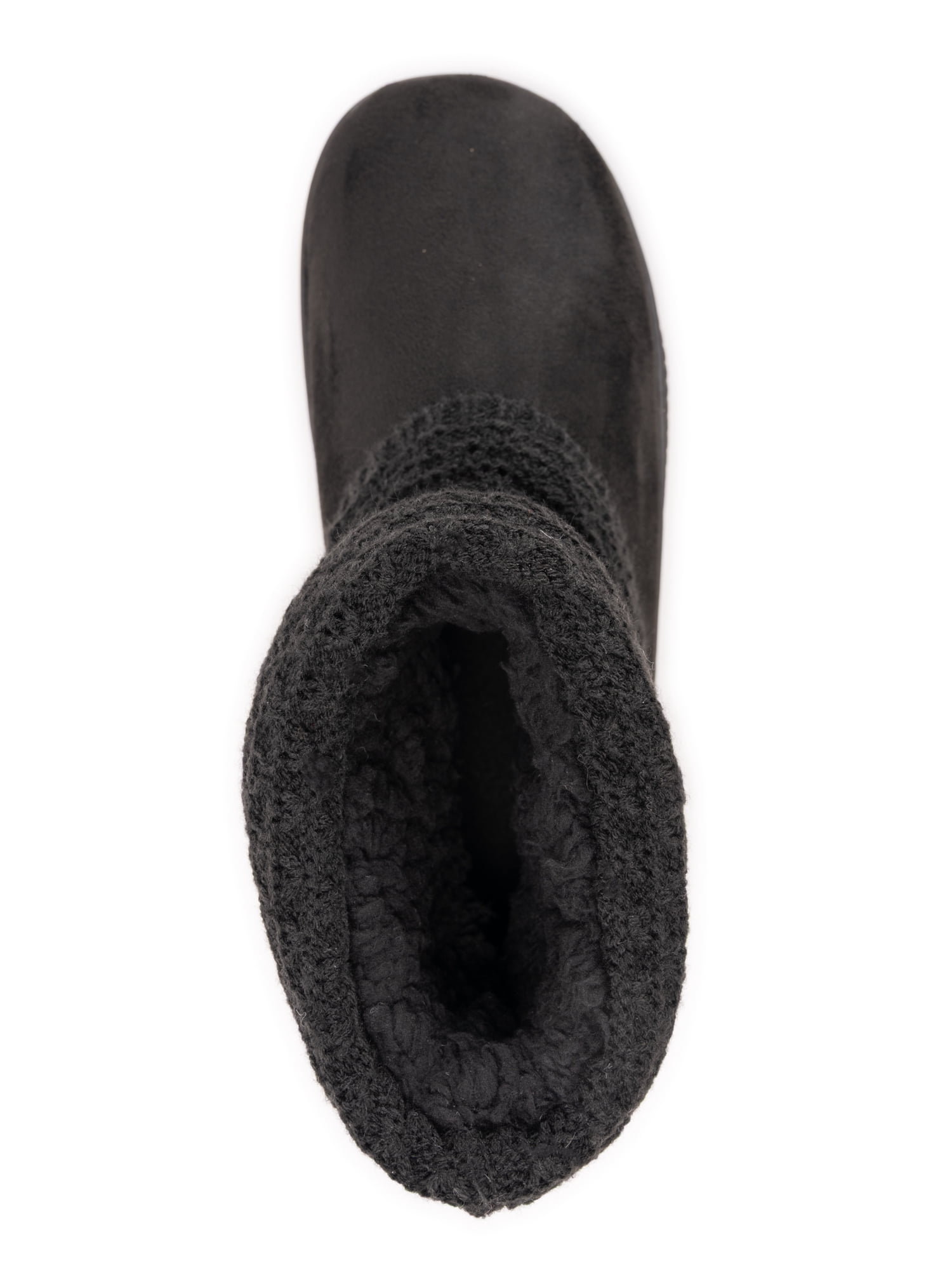 MUK LUKS Women's Cable Knit Bootie Slipper