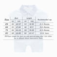thumbnail image 3 of Baby Onesies Boy Baby Boys Polo Romper Short Sleeve Collared Cotton One-Piece Coverall Summer Baby Stuffs outfits, 3 of 4