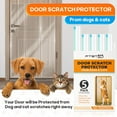 thumbnail image 2 of Protector antiarañazos para gatos y perros Door Guard FTSTC, paquete de 5 unidades, transparente, 2 of 7
