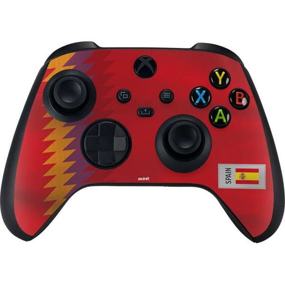 Skinit Countries of the World Spain Soccer Flag Xbox Series X Controller Skin