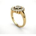 thumbnail image 2 of Not Enhanced 1ct Round Cut Diamond Prong Bridal Fancy Engagement Ring Solid 10K Gold J SI2, 2 of 3