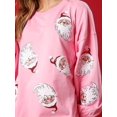 thumbnail image 3 of Suéter navideño de moda con lentejuelas Y2K, estampado gráfico, cuello redondo, informal, cómodo, suelto, de manga larga, para uso diario, 3 of 4