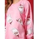 thumbnail image 4 of Suéter navideño de moda con lentejuelas Y2K, estampado gráfico, cuello redondo, informal, cómodo, suelto, de manga larga, para uso diario, 4 of 5