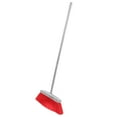 thumbnail image 2 of EXHUMKY Red Handle Cleaning Broom with Flat Bristles for Indoor Use in Kitchens, Living Rooms, and Home Areas, 2 of 5