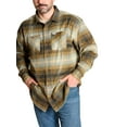 thumbnail image 4 of Wrangler Men's Big and Tall Plaid Flannel Shirt ,Big Size Up To 6XL And Tall Size Up To 4XT, 4 of 4