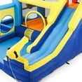 thumbnail image 6 of JOYLDIAS Inflatable Water Slide Kids Water Park Bounce House,Splash Pool,Climbing Wall,Trampoline w/550W Air Blower, 6 of 20