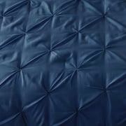 U Bedsure U by Bedsure Queen Comforter Set Navy, Bed in a Bag Queen Size Bedding, 7 Pieces Pinch… — $38.99 (47% off)