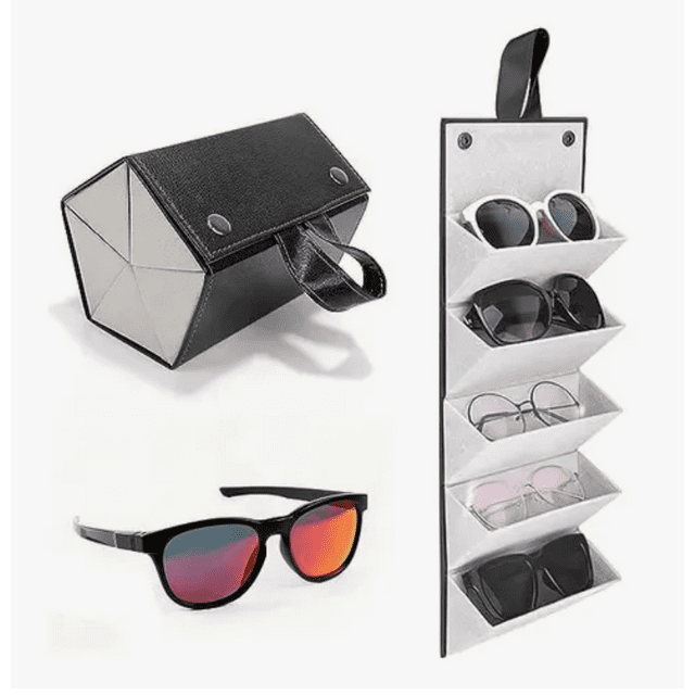 Xtellar Estuche Viajero Para Múltiples Gafas / Organizador De Lentes