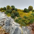 thumbnail image 5 of 90 Pcs Mixed Bush Trees Model Trees Miniature Vegetation Groups Shrubs Railway Model Architecture Trees Railroad Accessories Mini Trees for Crafts Diorama, 5 of 7