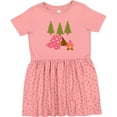 thumbnail image 3 of Inktastic Summer Camp Girls Camping Girls Toddler Dress, 3 of 5