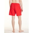 thumbnail image 4 of Reebok Men's & Big Men's Solid Logo Swim Trunks with Compression Liner and UPF 50+, 7" Inseam, Sizes S-2XL, 4 of 5