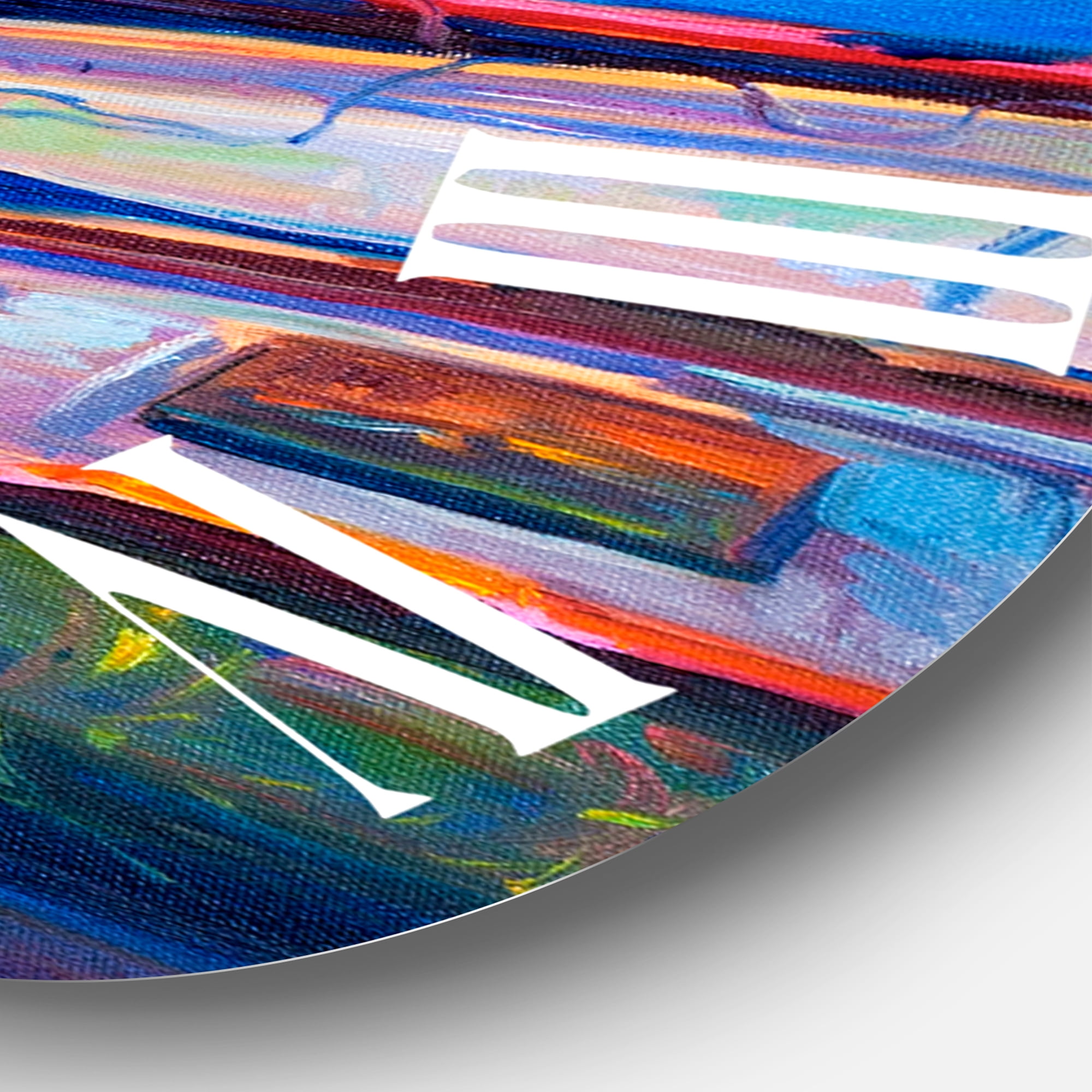 Designart 1 in Coastal Wall Clock