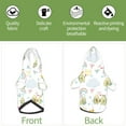 thumbnail image 6 of Bingfone Green Blue Avocado Dog Clothes Hoodie, Pet Winter Coat,Puppy Sweatshirts For Small Dogs Boy Girl,Suitable For All Breeds-X-Large, 6 of 9