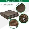 thumbnail image 3 of IC ICLOVER 90% Paño de Protección Solar con Ojales, Malla Duradera de 10 x 12 Pies Resistente a Lonas para Jardín para Patio, Exterior, Jardín, Patio Trasero - Moca, 3 of 8