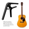 thumbnail image 4 of Universal Guitar Capo Clip Clamp, Non Slip Point, Great Protection, Versatile For Acoustic And Electric Guitars, Ukuleles, And Mandolins, 4 of 8