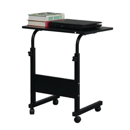 Ktaxon Adjustable Height PC Computer Rolling Desk Laptop Table Cart Mobile Bed