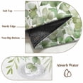 thumbnail image 2 of Light Green Eucalyptus Leaves Area Rug 6x9 Washable Rug Non Slip Watercolor Spring Summer Botanical Large Area Rug Soft Stainresistant Indoor Floor Carpet for Bedroom Home Office Dining Room, 2 of 8