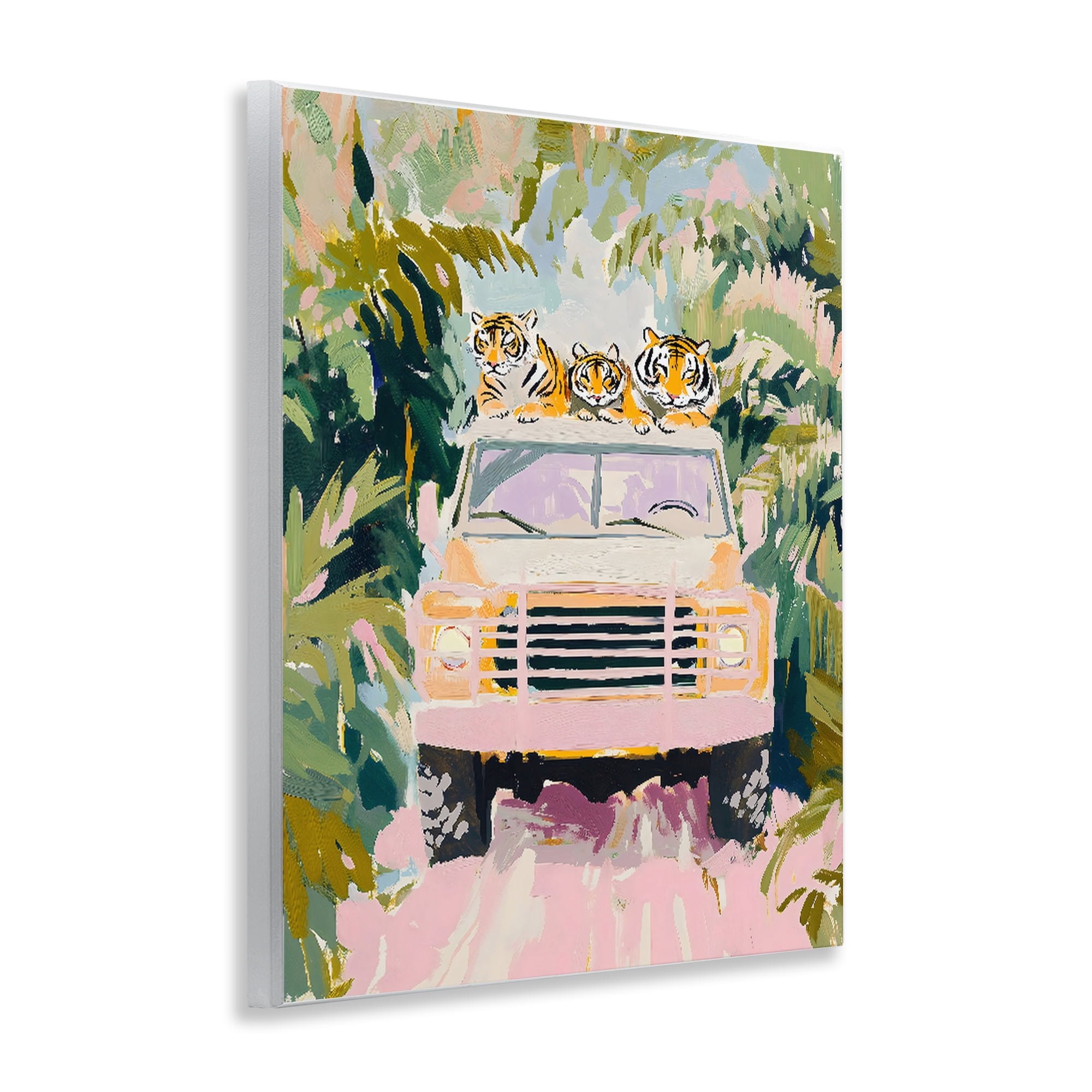 Stupell Industries Safari Trip Tiger Trio Wall Plaque Art, design by The Prints Vibe