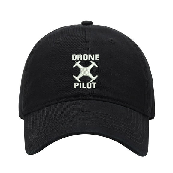 Baseball Cap Embroidered Hat for Drone Operator Pilot Men's Adjustable Cotton Unisex Embroidery Baseball Caps