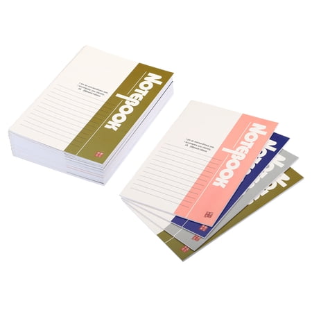 Uxcell Composition Notebooks Notebook Wide Ruled Lined Paper 28 Sheets ...