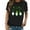 a-Black165127, variant on VNKIDY Womens Short Sleeve Crewneck TShirt With Happy St Patricks Day Cartoon Elf Clover Graphic Casual Loose Fit Tees For Saint Patricks Day Daily Wear Black M