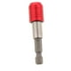 thumbnail image 4 of 1x herramienta de mano para coche 6,35 mm de destornilladores de tuerca de enchufe Adaptador Broca hexagonal Rojo 60mm, 4 of 5