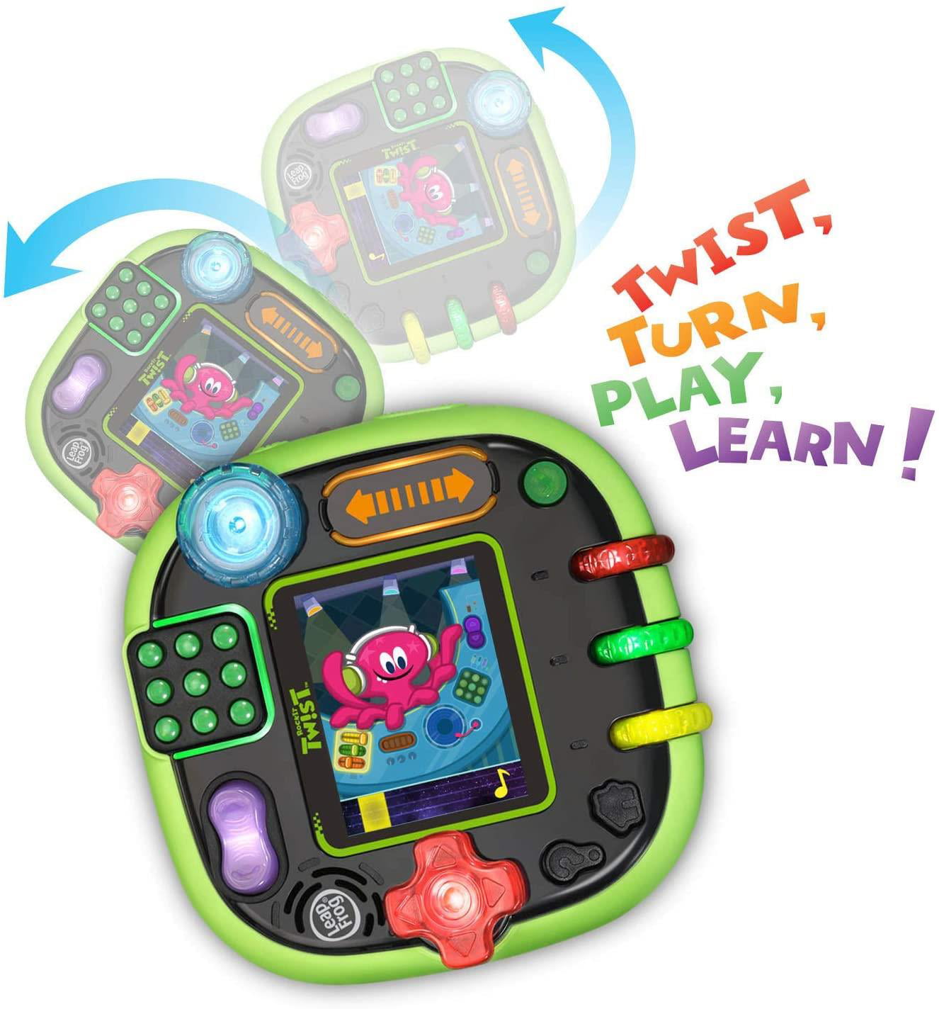 LeapFrog RockIt Twist Game System Green Handheld Learning Interactive VTech CHOP 