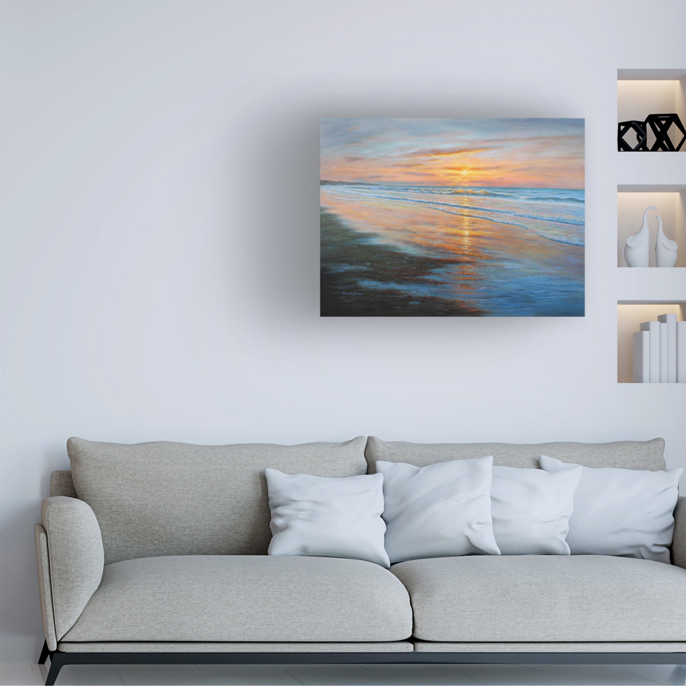 Canvas Wall Art - Bruce Dumas 'Good Day Sunshine' Wall Art for Living Room, Bedroom, or Office Décor by Trademark Fine Art - 32 x 24 Inches