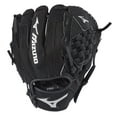 thumbnail image 1 of Mizuno Gpp1000Y3 Jóvenes (edades 3-6) Prospect Series Powerclose Guantes de béisbol 10"" Tiro a la derecha Negro Tartan Flex Web, 1 of 1
