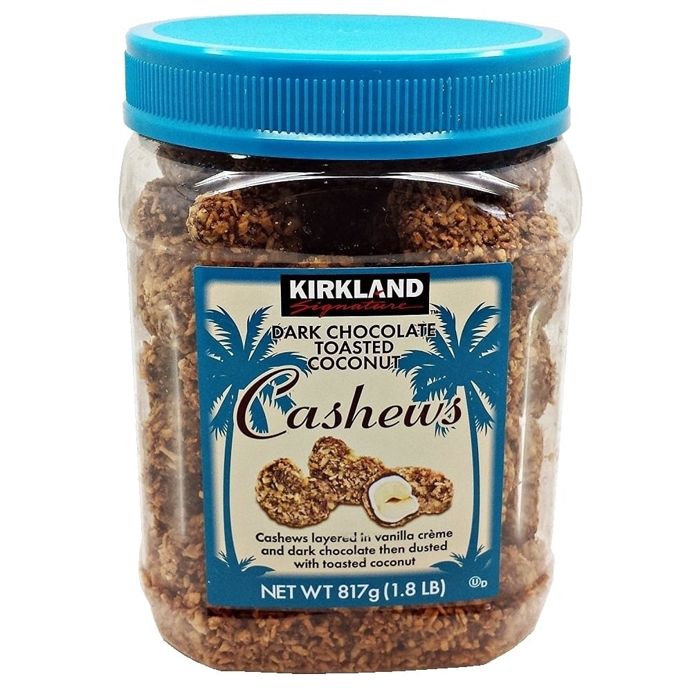 Kirkland Signature Chocolate Coconut Cashews, 28.8 Ounce