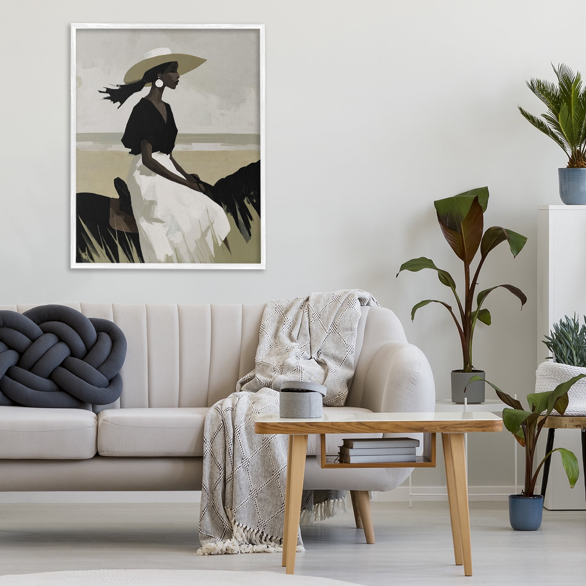 Stupell Industries Equestrian Windswept Muse White Framed Giclee Art, design by Svetlana Aleynikova