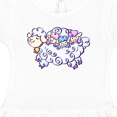 thumbnail image 3 of Inktastic Fluffy Sheep Family Girls Toddler Dress, 3 of 4
