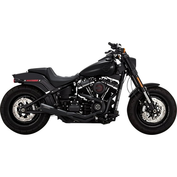 Vance & Hines Black Upsweep 2-into-1 Exhaust System (47323)