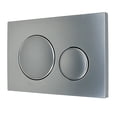 thumbnail image 2 of MYG for Geberit Sigma20 Chrome Black White Dual Flush Plate, 2 of 5