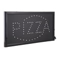 thumbnail image 4 of "Pizza" Animé Bleu Stable Rouge LED Signe avec Chaîne Suspendue 19X10X1" Porte de Magasin Panneau Mural, 4 of 6