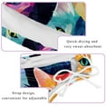 thumbnail image 3 of Cat Women's Bikini Set with Detachable Sponge, Adjustable Strap, Two-Pack, Swim Suit, One-Piece Swimsuits, Ideal for Beach and Pool Parties, 3 of 6