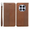 thumbnail image 1 of For Xiaomi Redmi Note 14 Pro 4G Wallet Phone Case Strong Magnetic Checkered Pattern Imprint Leather, 1 of 5