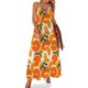 thumbnail image 1 of Orange Harvest - Vestido blanco sin mangas, vestidos elegantes sueltos para mujer, vestidos de moda para mujer, 1 of 7