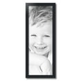 thumbnail image 2 of ArtToFrames 10" x 28" Black Satin Picture Frame, 10x28 inch Black MDF Poster Frame (WOM-5180), 2 of 8