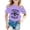 Z03-Purple2, variant on MUXiin Kids Shirts Girls 10-12 Birthday Cute Graphic Crew Neck Preppy Short Sleeve T Shirt Fashion Cool Back To School Tee Tops Summer Clothes for Girls Tee for Boys & Girls