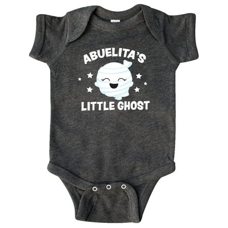 

Inktastic Cute Abuelita s Little Ghost with Stars Gift Baby Girl Bodysuit