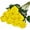 Yellow, variant on BINGLI Artificial Roses Flowers for Flower Arrangement, 12PCS Silk Red Rose Bouquet for Home Decoration, Faux Roses for Valentine's Day Parties and Wedding Decorations