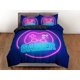 thumbnail image 3 of Luces de neón Gamer Ropa de cama Funda nórdica, Video Gamer Novio Regalo Ropa de cama Set, 3 of 4