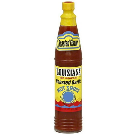 Louisiana Roasted Garlic Hot Sauce, 3 Oz