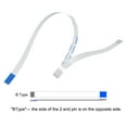 thumbnail image 4 of Uxcell FFC Ribbon Flat Flexible Cable 8 Pin 0.5mm 200mm (B Type) for LCD Laptop 10 Pack, 4 of 5